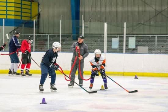 Youth hockey speed training system