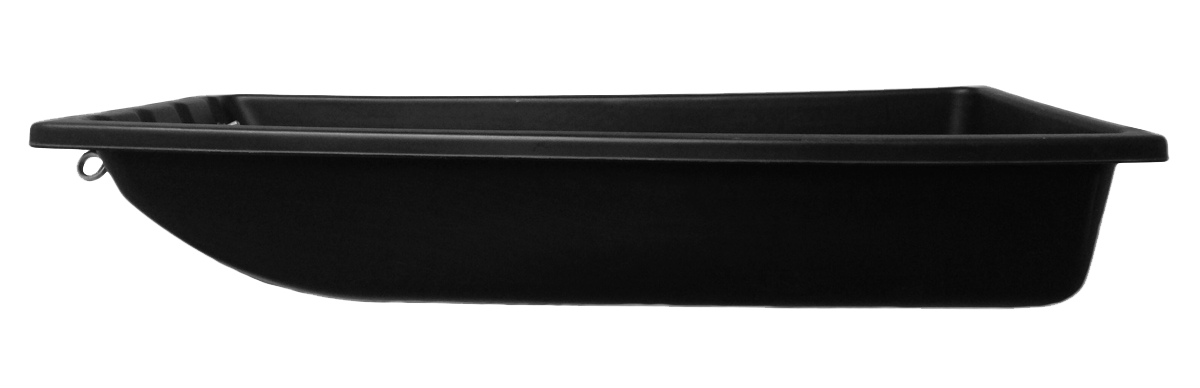 Hard plastic sled for speed training