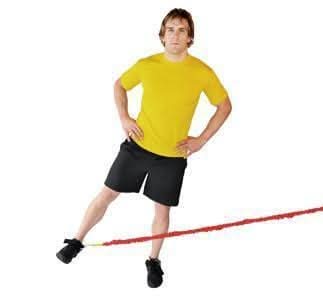 American Made Resistance training for soccer players. Improve kicking power and accuracy by attaching the ankle cuff to our Rocket Bungee during kicking practice to train athletes for speed and accuracy, which will also increase power. Using bungee for resistance will increase your athletes performance once the bungee is removed.