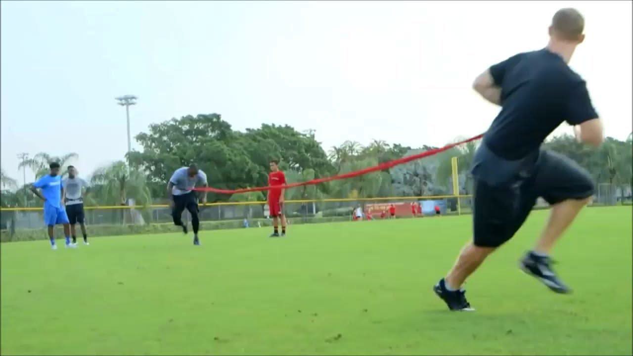 Safe Resistance bands for overspeed training used by all athletic trainers in America for all sports