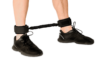Thumbnail for Replace Rubber Band Loop Style Resistance Bands with comfortable padded cuffs with resistance bungee connection for leg workouts, Agility Training, Fitness Training and so much more. Made in America
