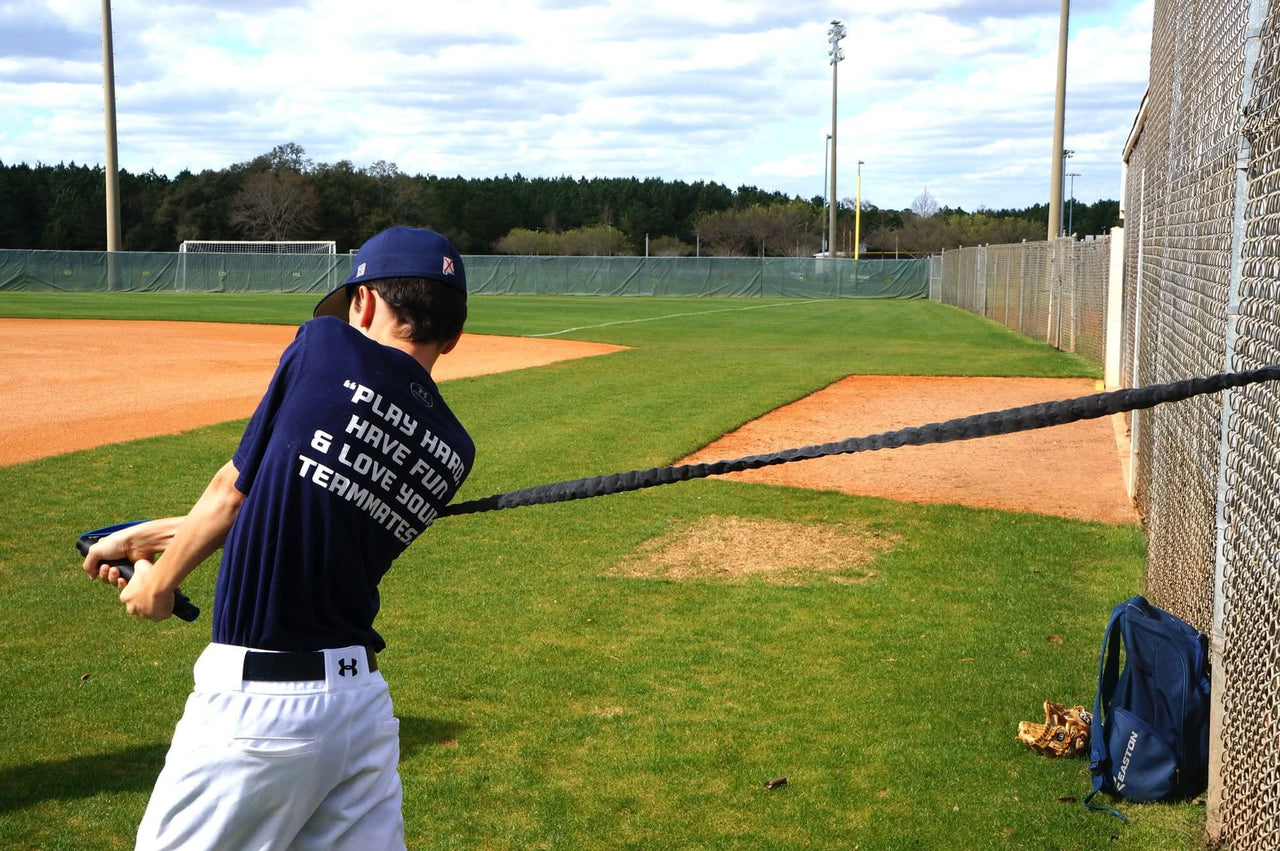 Improve batting average for youth and teen baseball warm up, arm and shoulder resistance bands for baseball batting. Baseball Gear