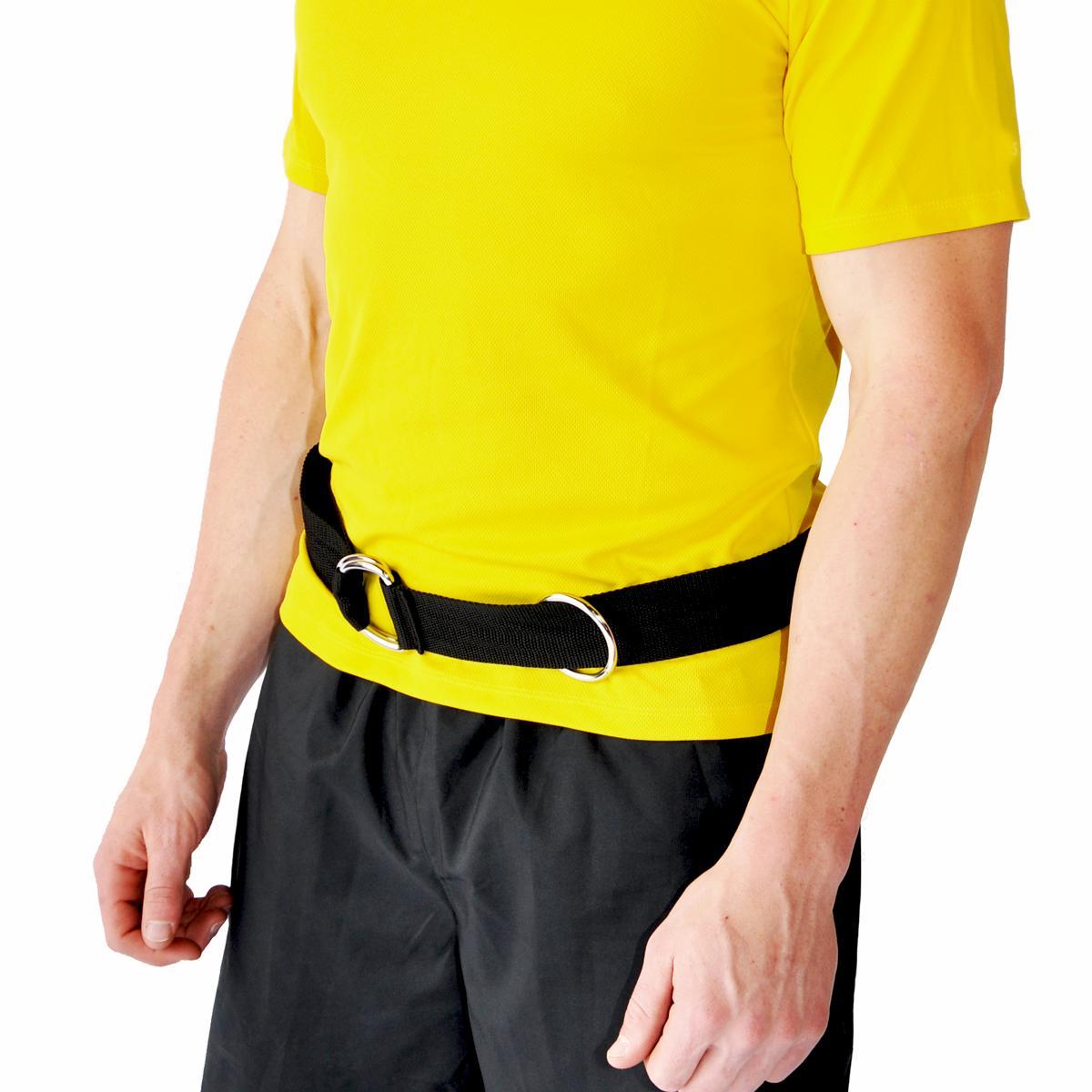 Basic Athletic trainer belt. adjustable, webbing belt with ring for coaches, teams, organizations and trainers