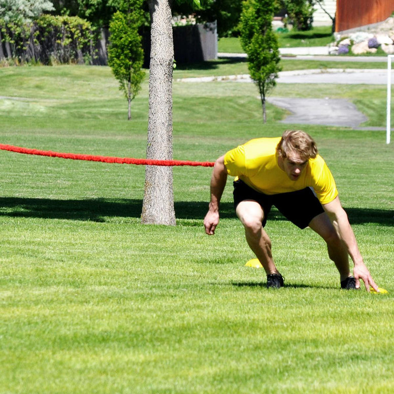 The best agility trainer is resistance. Use speedster rocket bungees  for a safe and effective way to train your athletes faster and more efficiently for improved agility and response time no matter the sport. Great for Football, baseball, basketball, softball, volleyball, track, rugby and lacrosse 