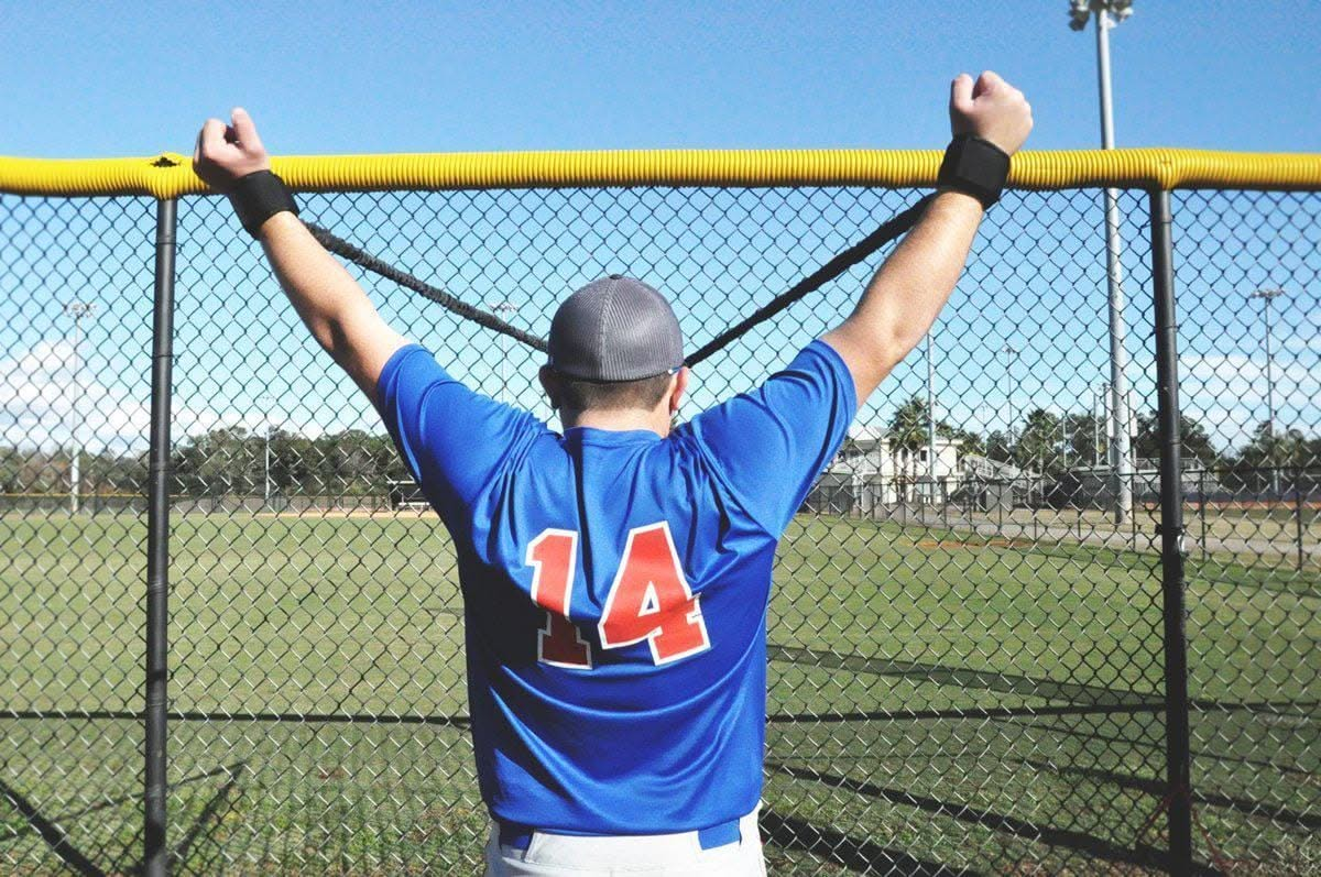 Higher Quality Shouler and arm warm up bands for pitcher. Outlasts J-bands, wont break, with padded cuffs and covered for safety of both the athlete and extends the life of the band